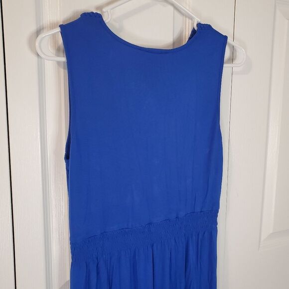 Spense Sleeveless Maxi Dress Soft and Stretchy Size Medium In Royal Blue - Picture 6 of 7